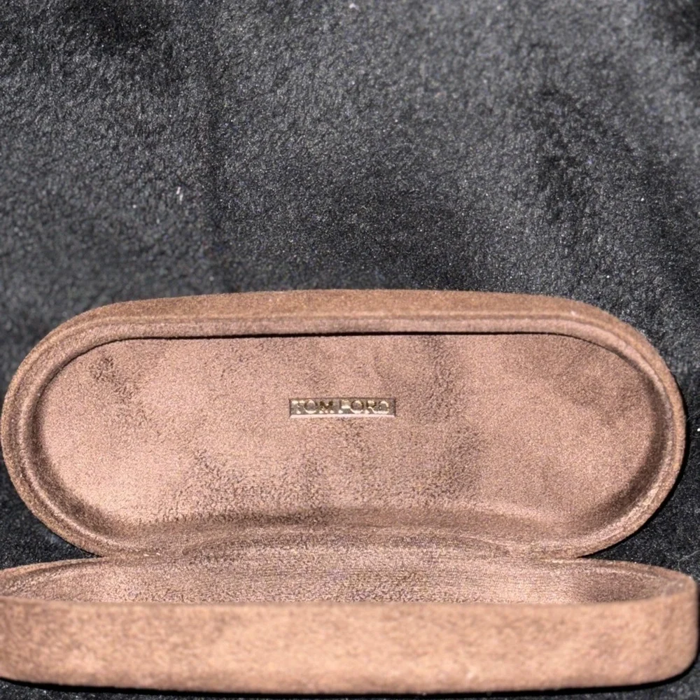 Tom Ford Eyeglasses Sunglasses Velvet Hard Case Pre-owned